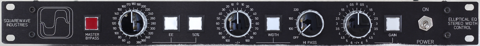 ELLIPTICAL EQ / STEREO WIDTH CONTROL